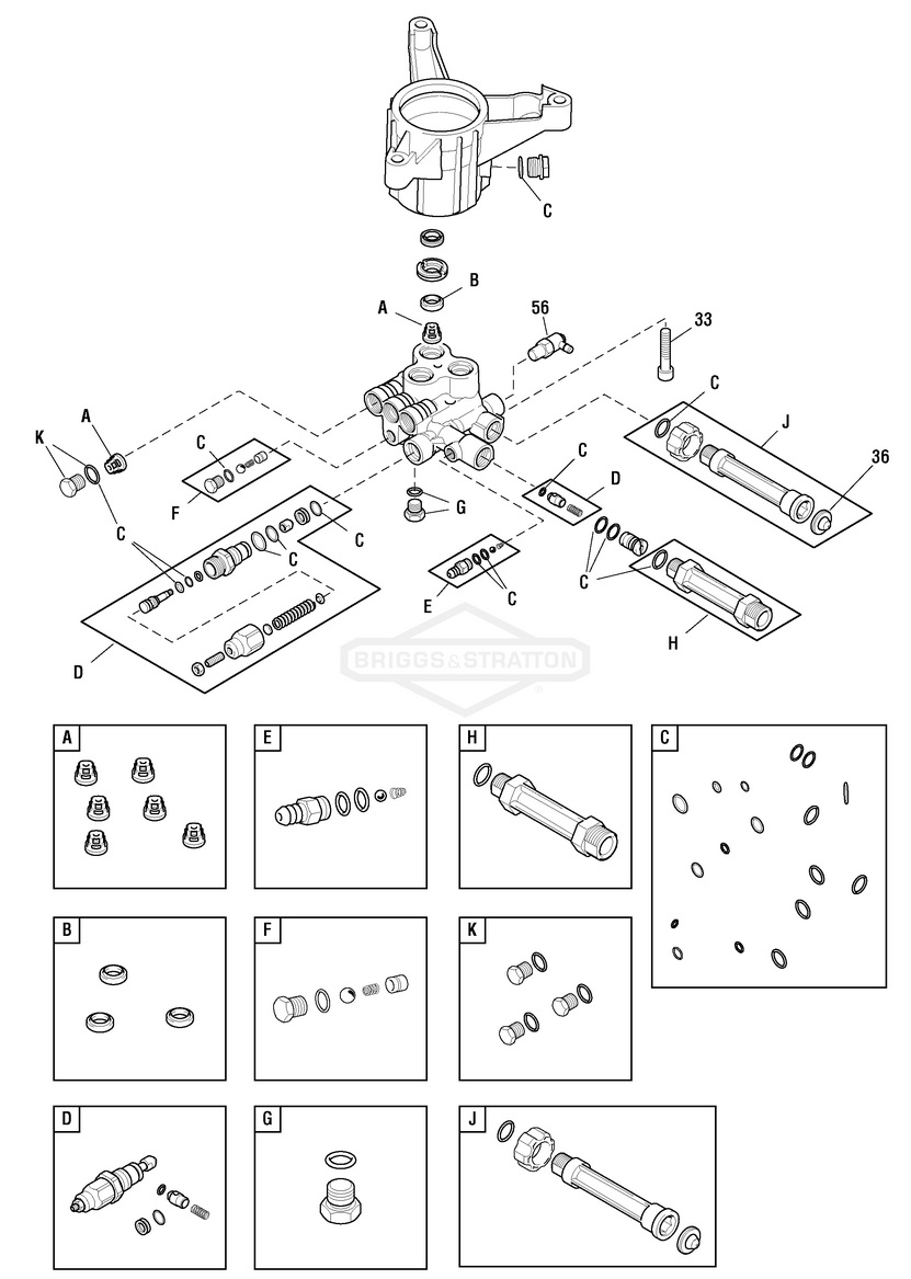 707475 pump rebuild parts